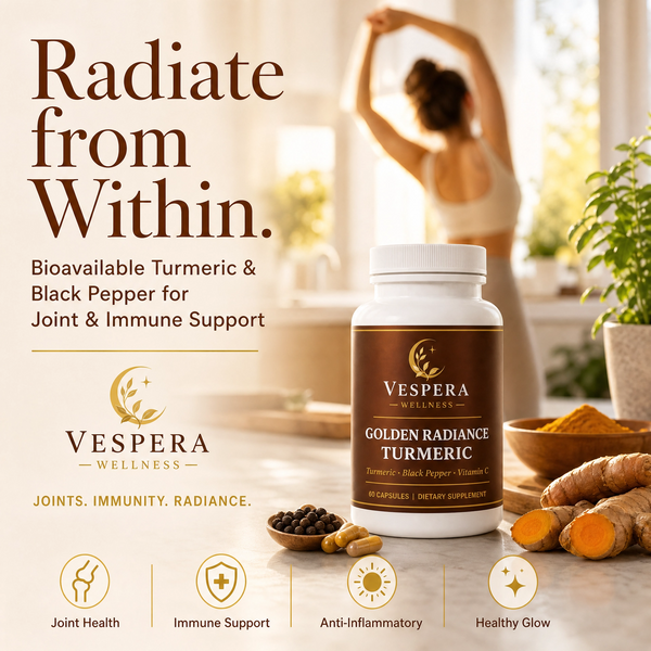 Vespera Turmeric & Black Pepper Complex - 60 Capsules