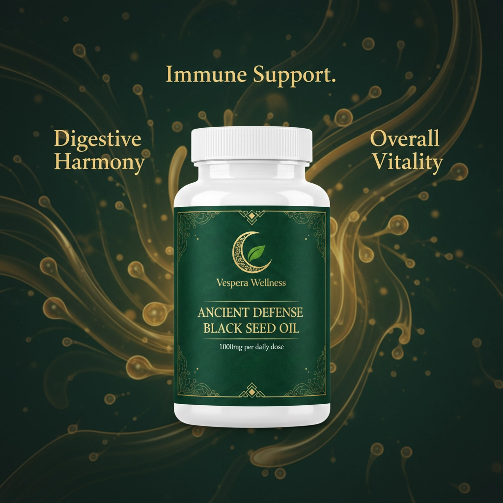 Vespera Ancient Defense Black Seed Oil - 120 Capsules